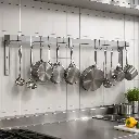 Cuelga Ollas De Pared De Acero Inoxidable 16 Ganchos 120x30x30Cm Bredys_resultado.webp