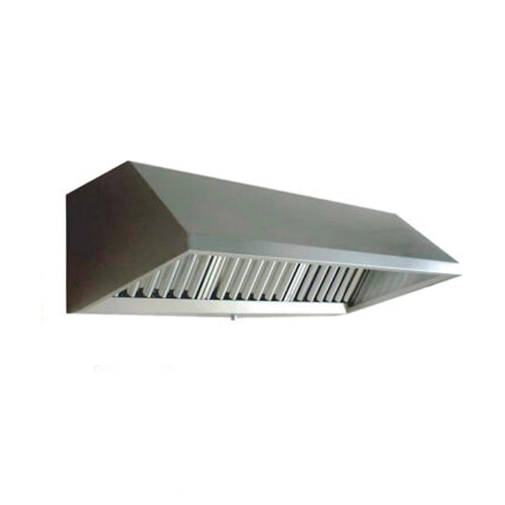 CAMPANA TIPO CACHUCHA CON FILTRO DE ACERO INOXIDABLE 122X50X100  STEEL SOLUTION