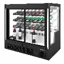 Exhibidor De Vino Sobremesa Acero Inoxidable 101,5x62x95Cm 230V Sayl