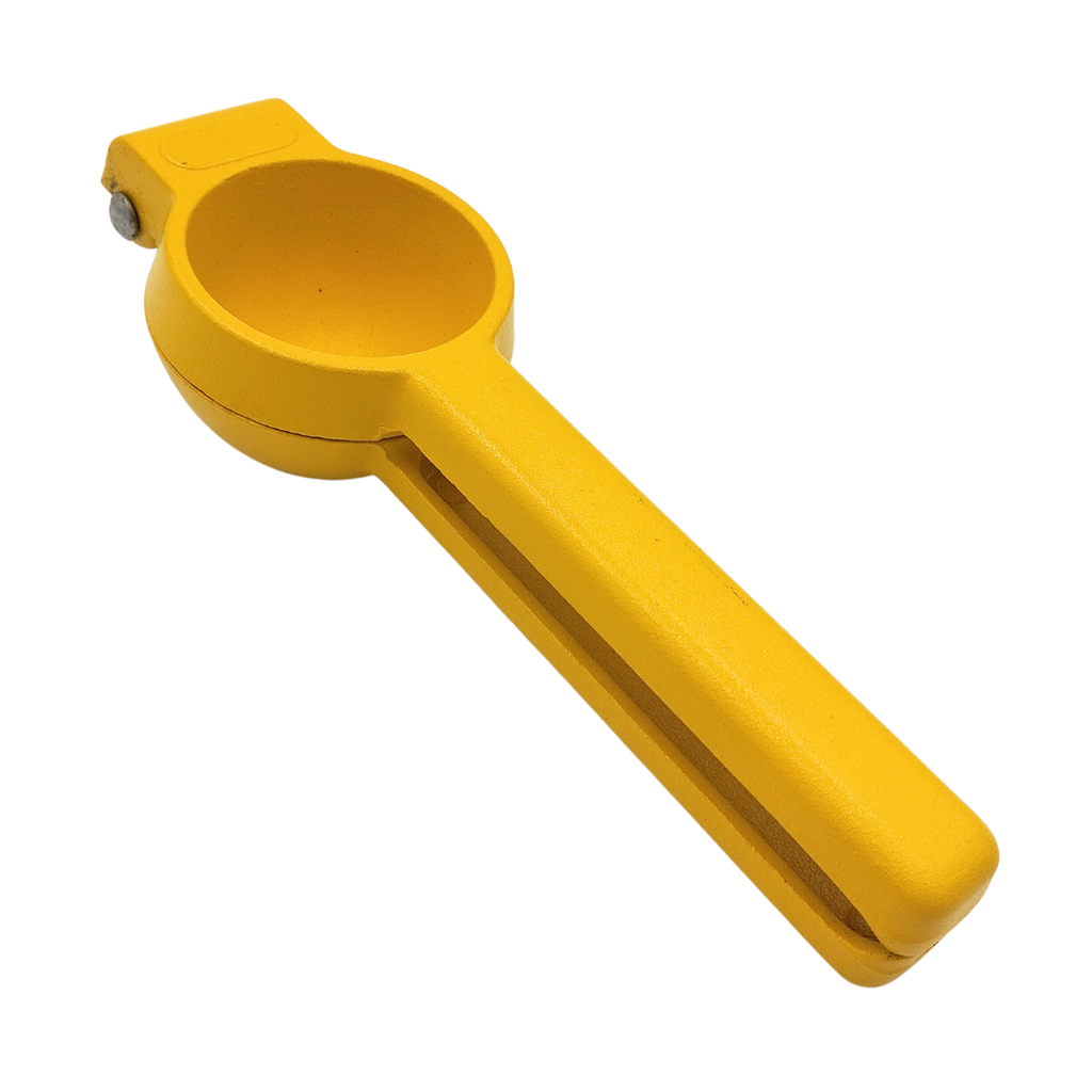 Exprimidor De Limón Amarillo De Aluminio 6x20Cm 