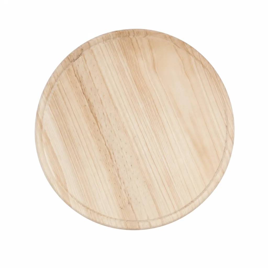 Plato Para Pizza De Madera 36 Cm Incor