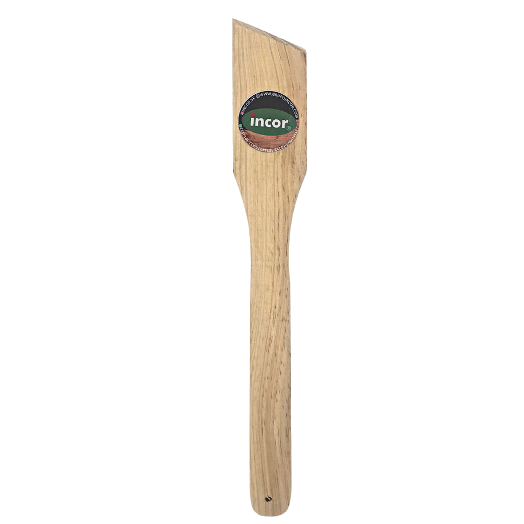 ESPATULA CON HUECO DE MADERA 31 CM MARCA INCOR