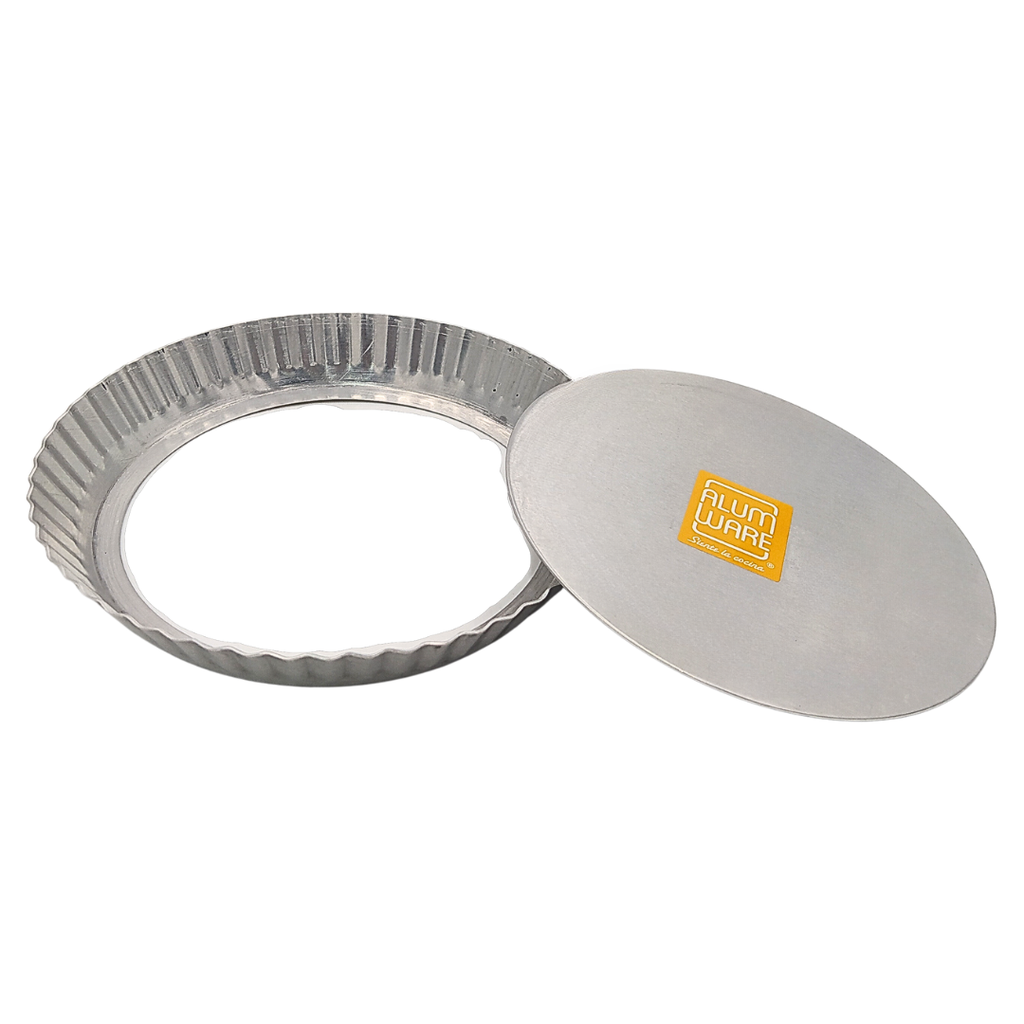 MOLDE PARA TARTALETA DESMONTABLE DE ALUMINIO 20x3CM ALUMWARE