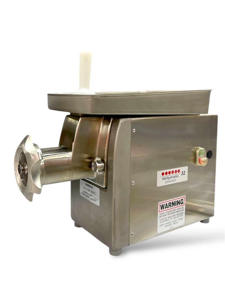 MOLINO DE CARNE INDUSTRIAL DE ACERO INOXIDABLE CON ALUMINIO 38X77X56CM 3HP SENZANI
