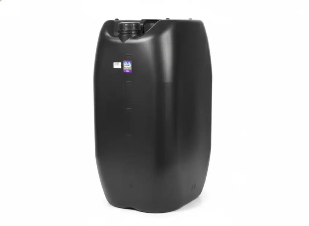 BIDON NEGRO DE PLASTICO DE 60 L  ALFA HOGAR
