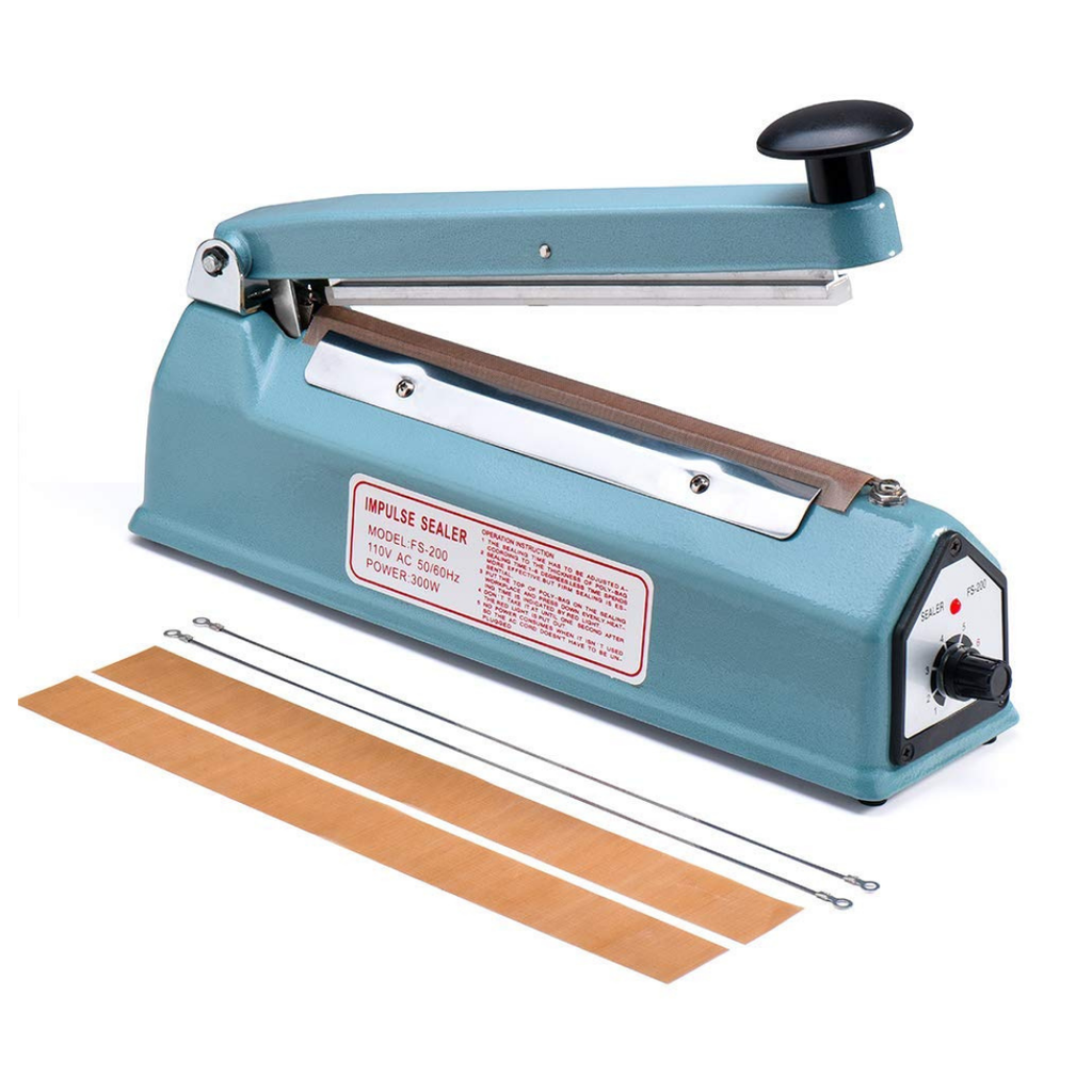 Selladora Para Bolsas Manual De Aluminio 10Cm 180W Imarca