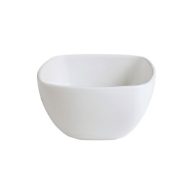 BOWL CUADRADA DE CERAMICA 17X11X7 CM CORONA