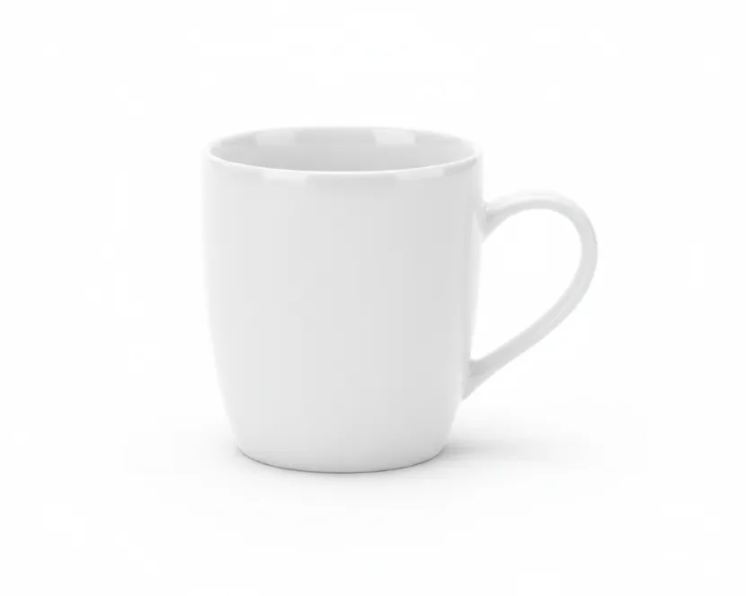 TAZA BLANCA MUG DE CERAMICA 12 OZ 355 ML ALFA HOGAR