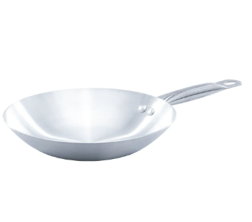 SARTEN WOK DE ACERO INOXIDABLE 30 CM ALUMWARE
