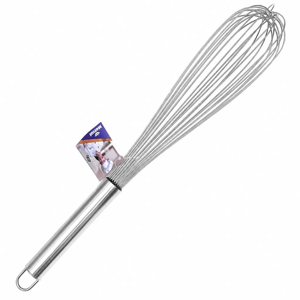 Batidor Mezcla Liviana De Acero Inoxidable 40,6 Cm Meital