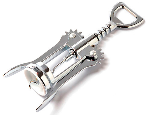 SACACORCHO DE METAL 3X6X17 CM PRESS