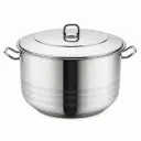 Olla Con Tapa Acero Inoxidable 38X25Cm 26,5L Hascevher