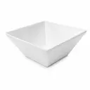 Bowl Cuandrado Grande De Ceramica 22X22X10 Cm Di Vitto