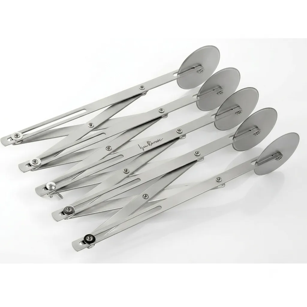 Corta Masa De Acero Inoxidable 5 Cuchillas Ghidini