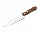 Cuchillo Chef De Acero Inoxidable Con Mango De Madera 30 Cm Giesser