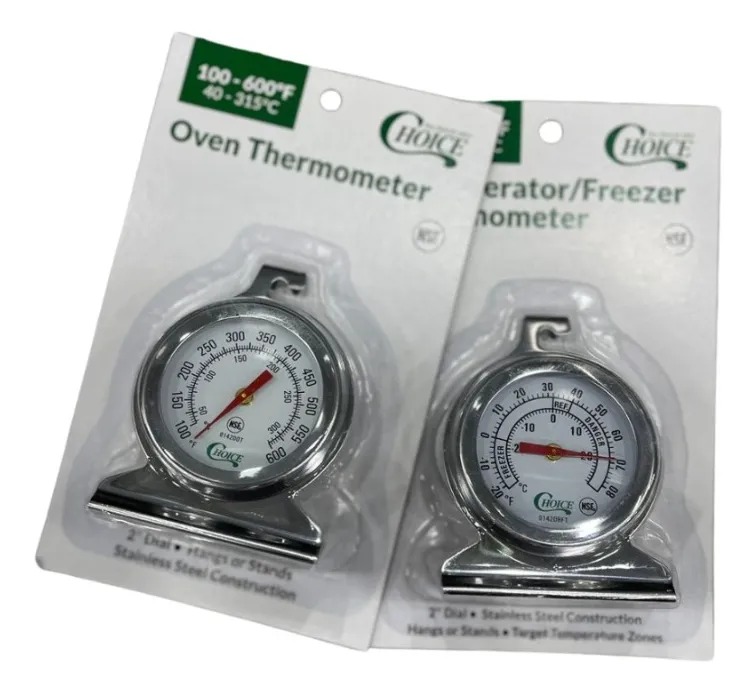 TERMÓMETRO PARA HORNO 5 CM CHOICE
