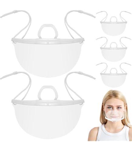 Mascara De Plástico Transparente Para Chef Imarca