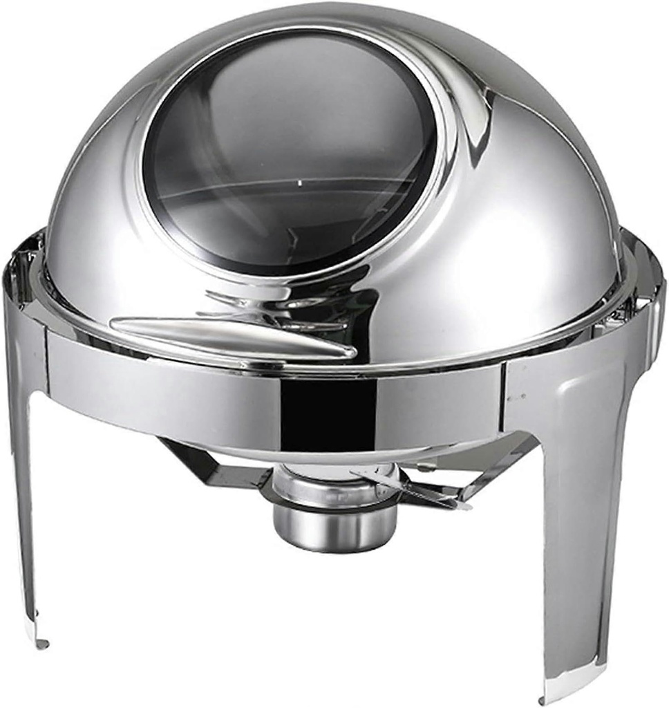 CHAFING DISH GIRATOR PQ DE ACERO INOXIDABLE 47X48X47 CM IMARCA