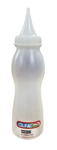 SALSERO OLAS TRNSPARENTE DE PLASTICO 360ML  ALFAHOGAR