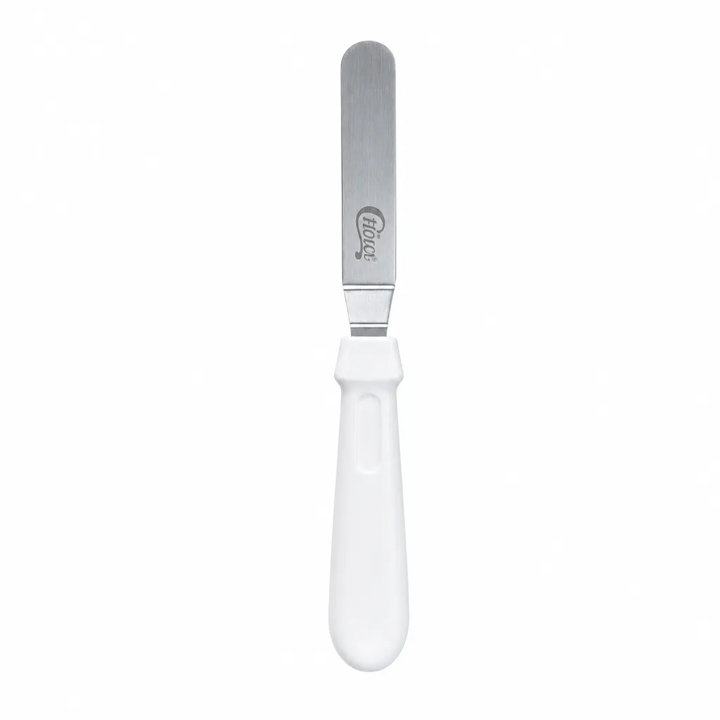 Espátula Con Codo De Acero Inoxidable Con Mango Plástico 20 Cm Choice