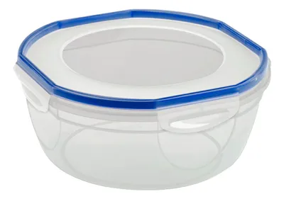 CONSERVADOR ALFA LOCK OCTAGONAL DE PLASTICO 4,4 L ALFA HOGAR