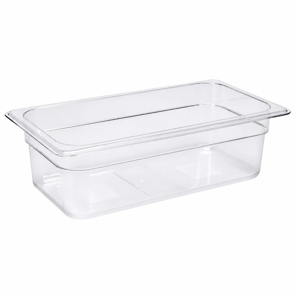 Bandeja Gastronómica De 1/3 En Policarbonato De 32,5X17,6X6,5 Cm Meital