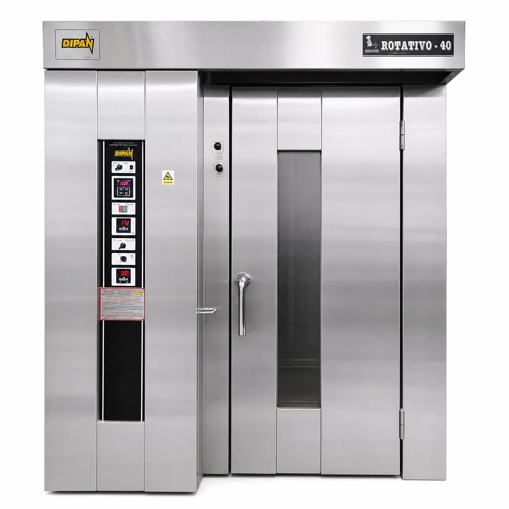 Horno A Gas Rotativo 18 Bandejas Dipan