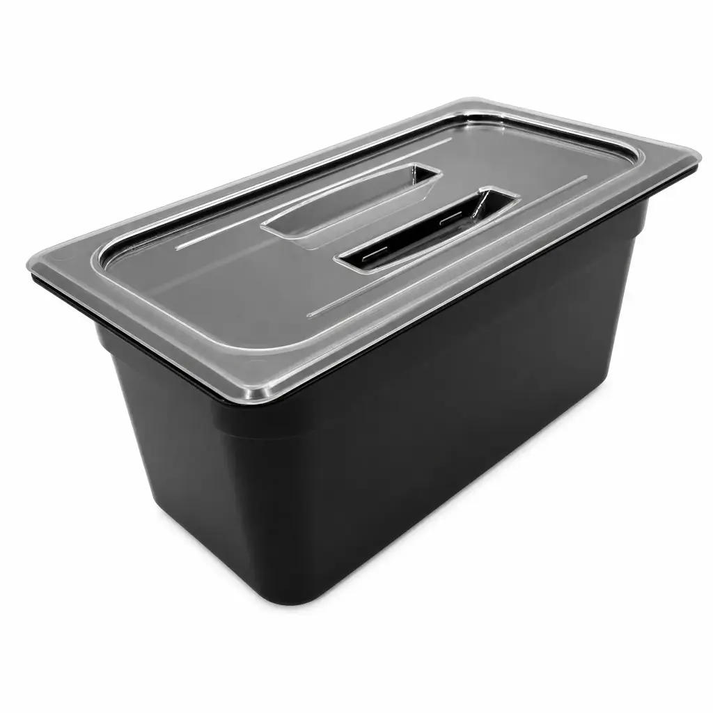 Contenedor Con Tapa De Policarbonato 17x32x12Cm Camware