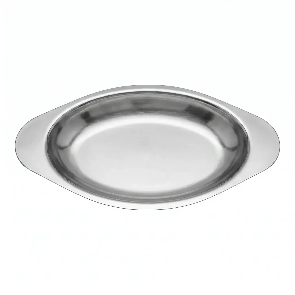 Cazuela Ovalada De Acero Inoxidable 16 Cm Vemametca 
