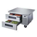 BASE DE REFRIGERACION DE ACERO INOXIDABLE 132 L SENZANI