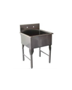 FREGADERO 1 PONCHERA AI 70 X 70 X 110 CM STEEL SOLUTION