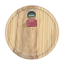 PLATO REDONDO DE MADERA 29 CM INCOR