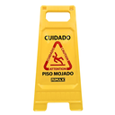 SEÑAL DE PRECAUCION DE PLÁSTICO 20X30X60CM RIMAX