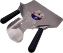 EMBOLSADOR PARA PAPAS FRITAS DE ACERO INOXIDABLE CON MANGO PLASTICO 24 X 21 X 9,5 CM MEITAL