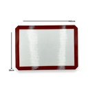 TAPETE PARA HORNEAR DE SILICONAA 1/2 42 X 30 CM CONTIHOME