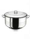 OLLA CON TAPA ACERO INOXIDABLE 50X30CM HASCEVHER
