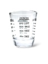 VASO MEDIDOR DE VIDRIO DE 1 OZ 30 ML 
