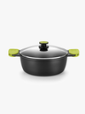 CACEROLA ALTA DE ALUMINIO FUNDIDO 28 CM FOODIE