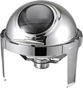CHAFING DISH GIRATOR PQ DE ACERO INOXIDABLE 47X48X47 CM IMARCA