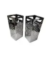 RALLO 4 CARAS EN ACERO INOXIDABLE DE 10X10X22,5 CM MEITAL
