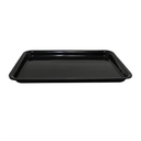 BANDEJA PLASTICA DE FIBRA NEGRA RECTANGULAR 44X34 CM ALFAHOGAR