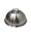 TAPA PARA PLATO DE ACERO INOXIDABLE 30 CM 